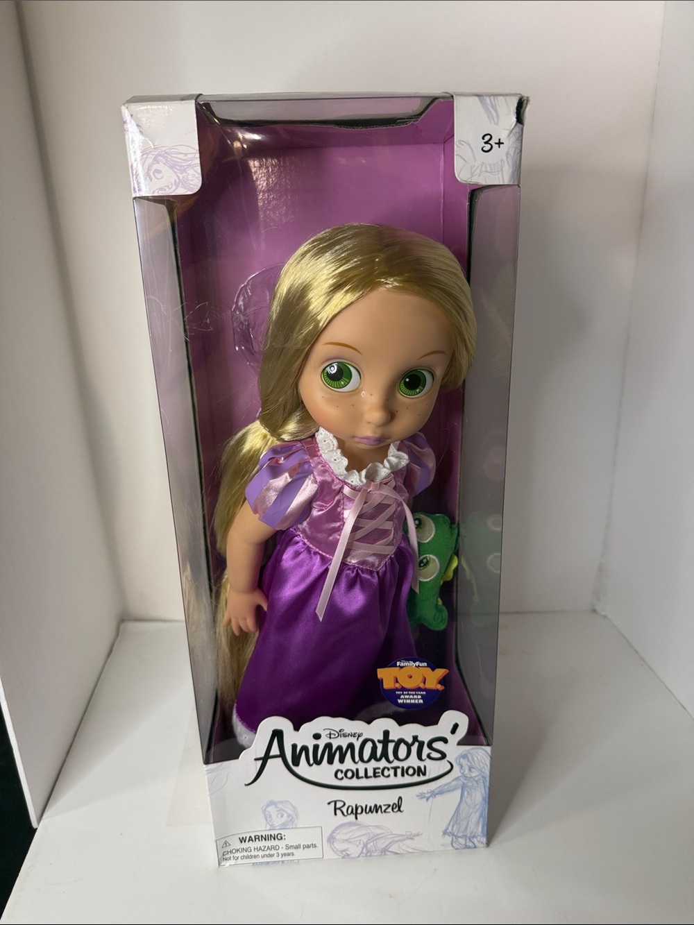 Disney Rapunzel Doll with Purple Dress and Blonde Hair